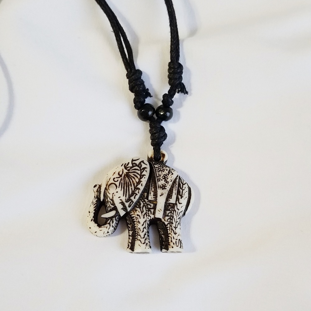 Boho Style Elephant Necklace